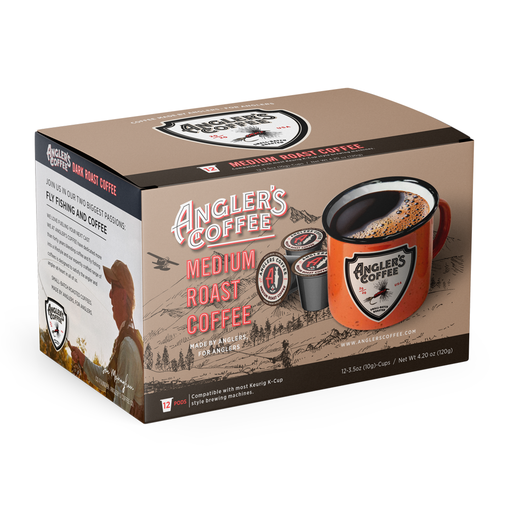 Angler's Coffee Single Serve Coffee Pods: Dark Roast