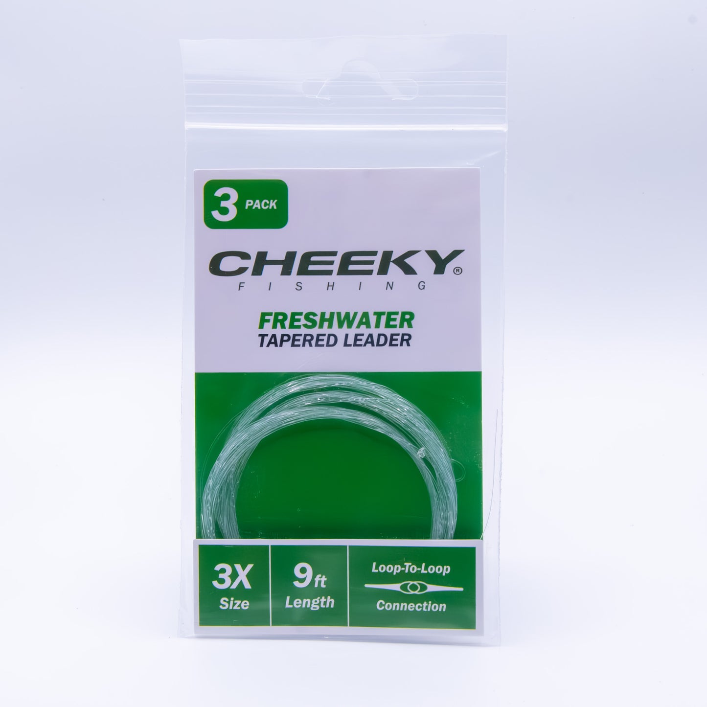 Freshwater Leader 3 Pack