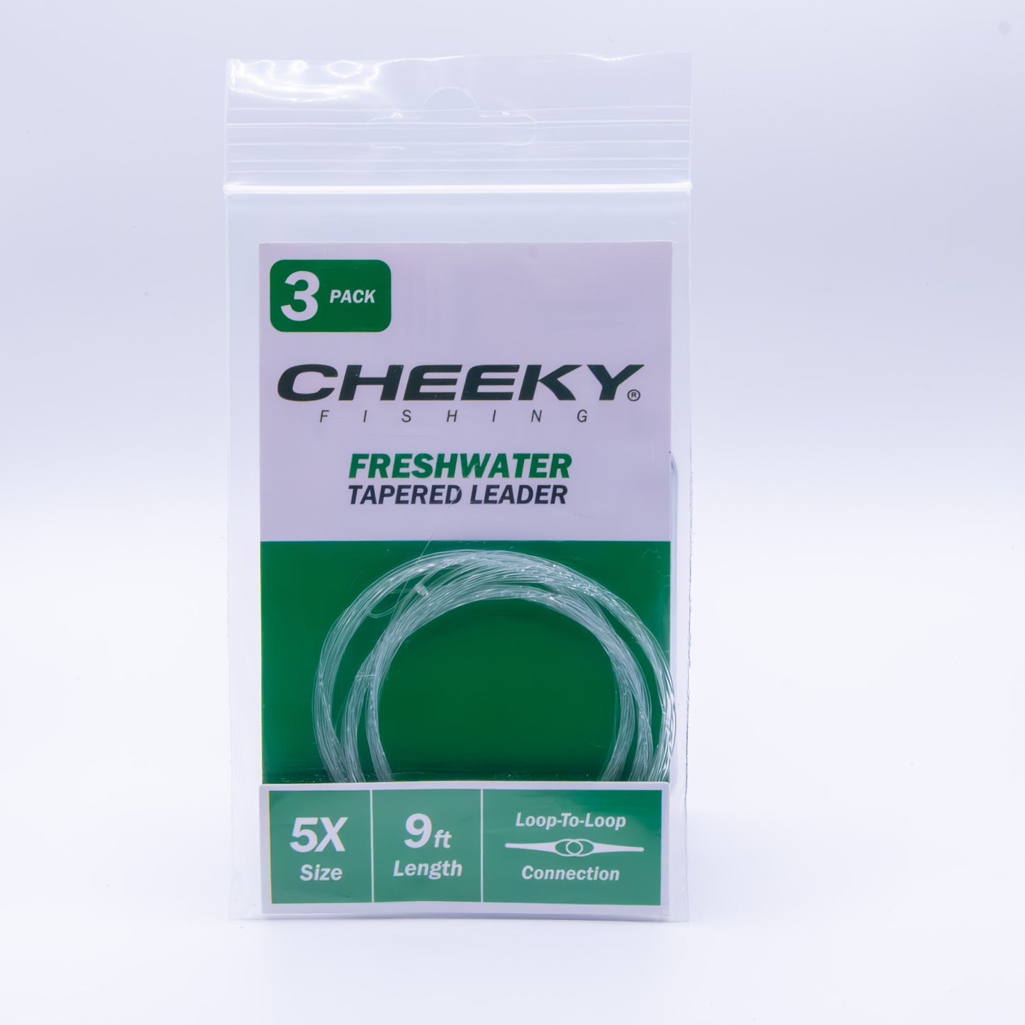 Freshwater Leader 3 Pack