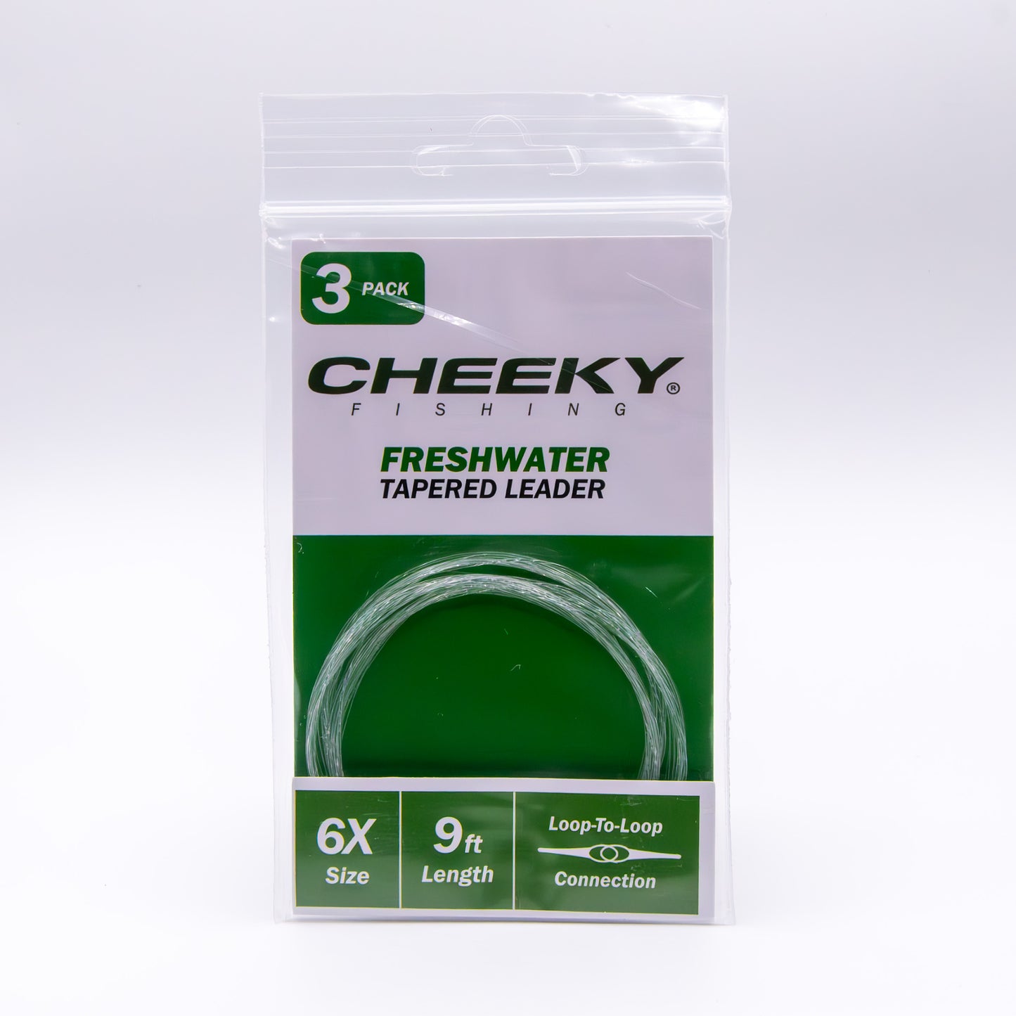 Freshwater Leader 3 Pack