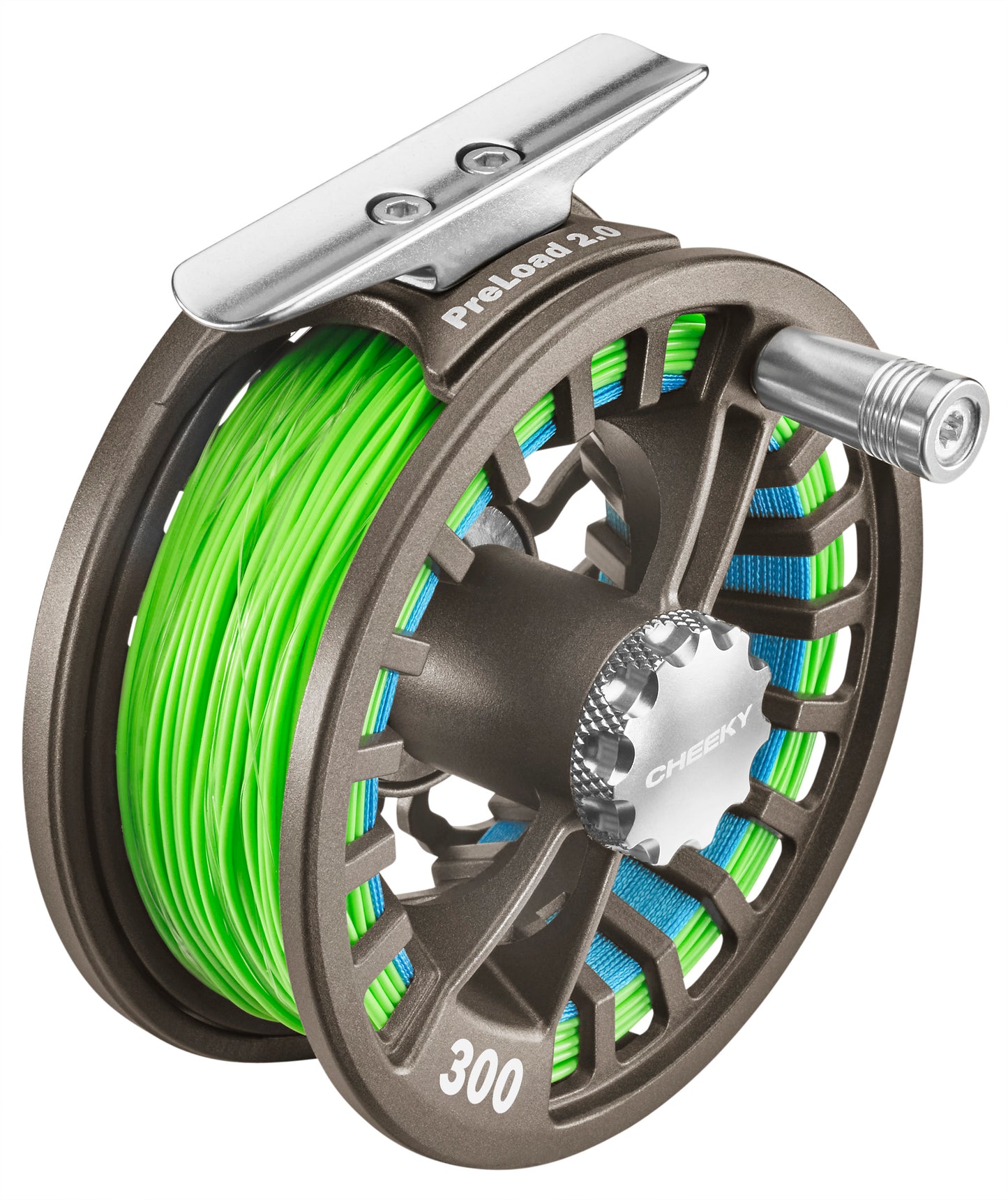 Cheeky PreLoad 2.0 300 Fly Reel, Moonstone