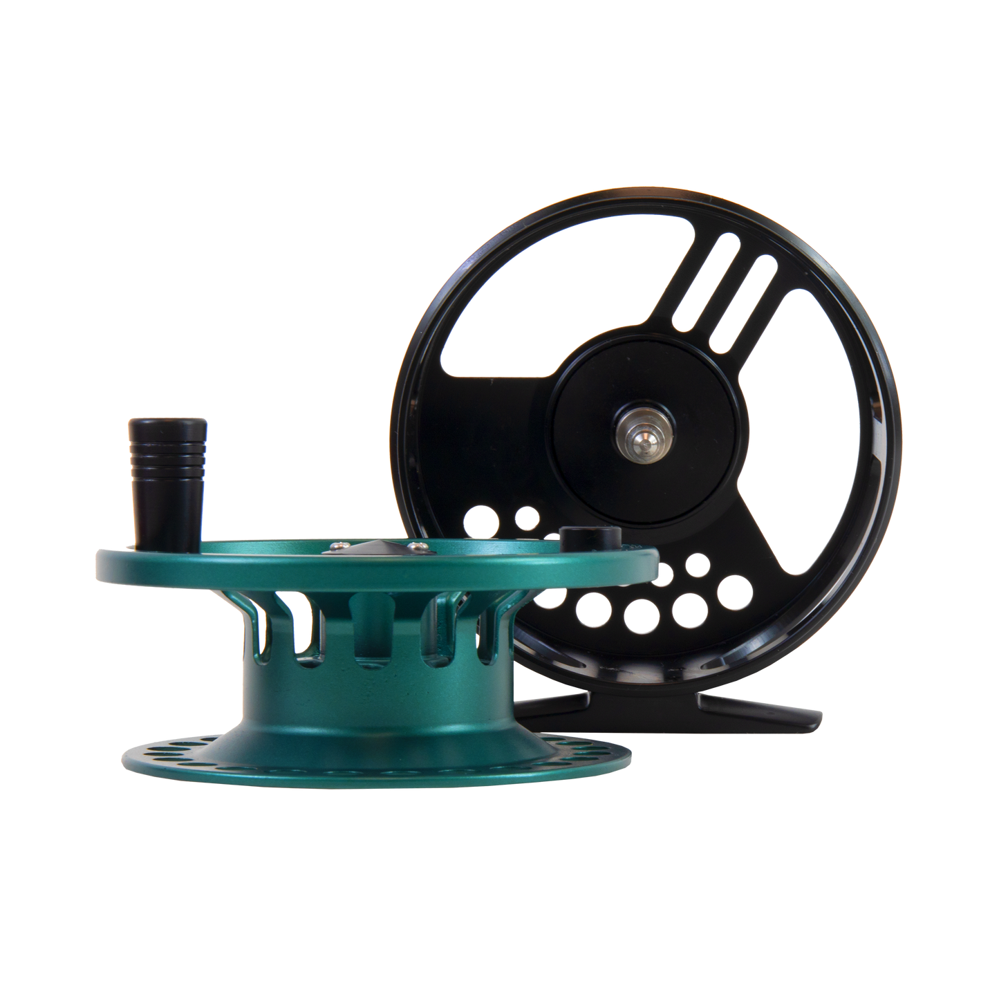 Cheeky Sighter 350 Fly Reel, Black/Emerald