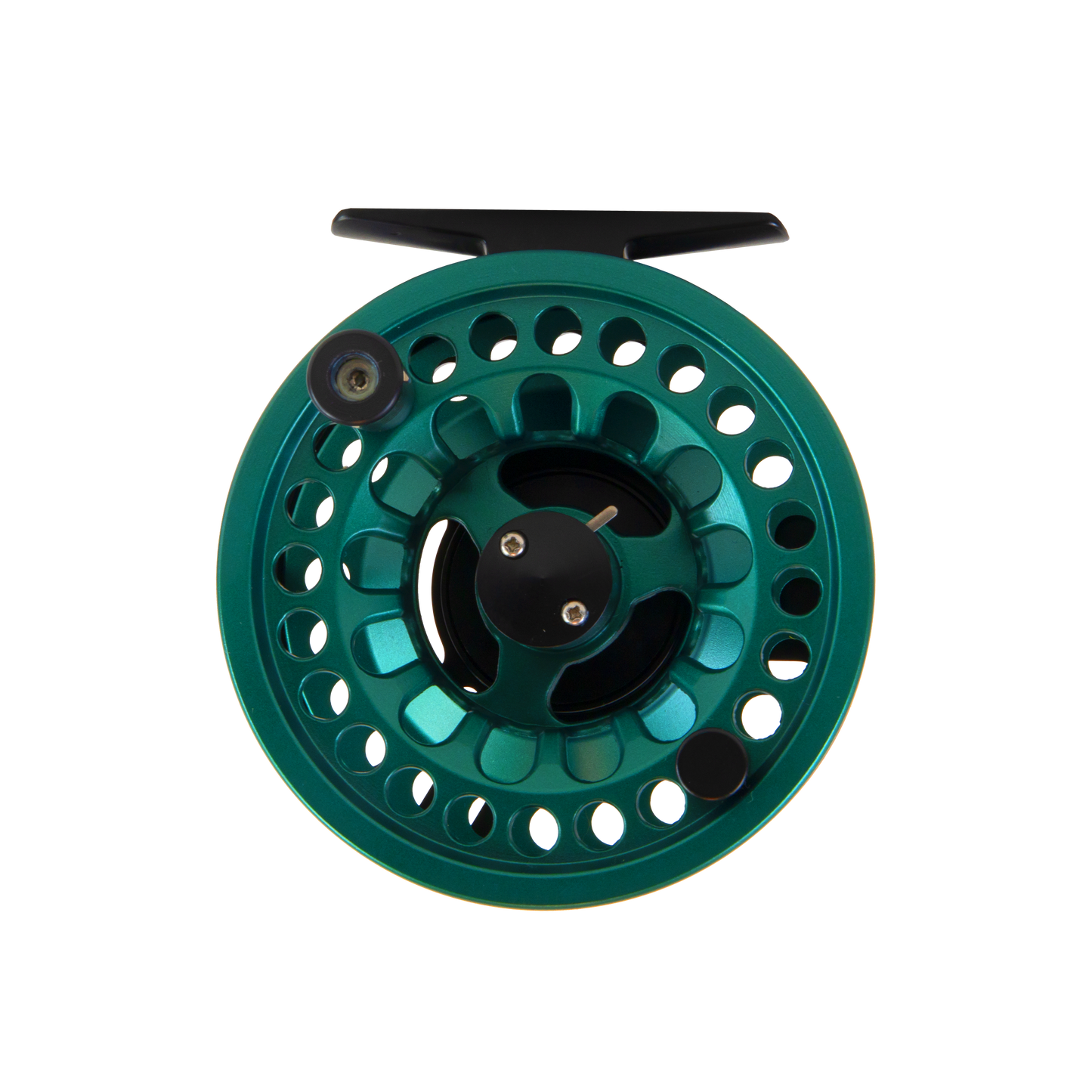 Cheeky Sighter 350 Fly Reel, Black/Emerald