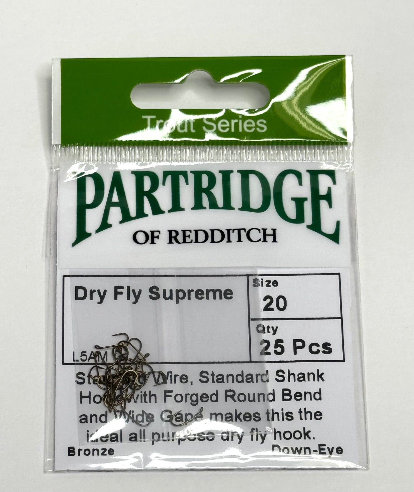 Partridge of Redditch Dry Fly Supreme
