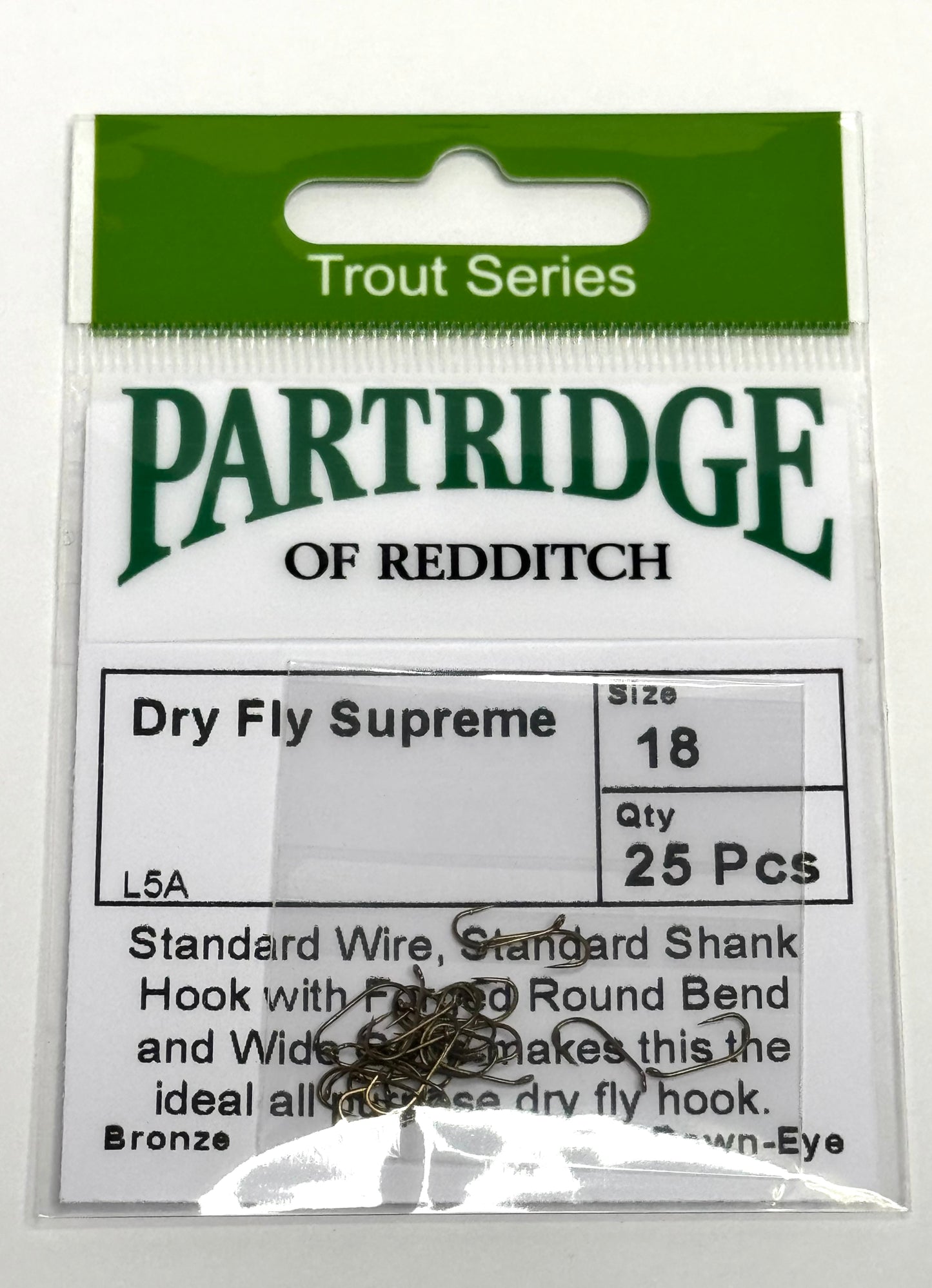 Partridge of Redditch Dry Fly Supreme