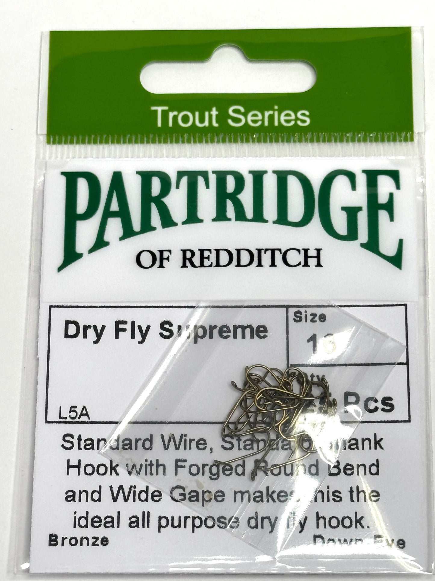 Partridge of Redditch Dry Fly Supreme