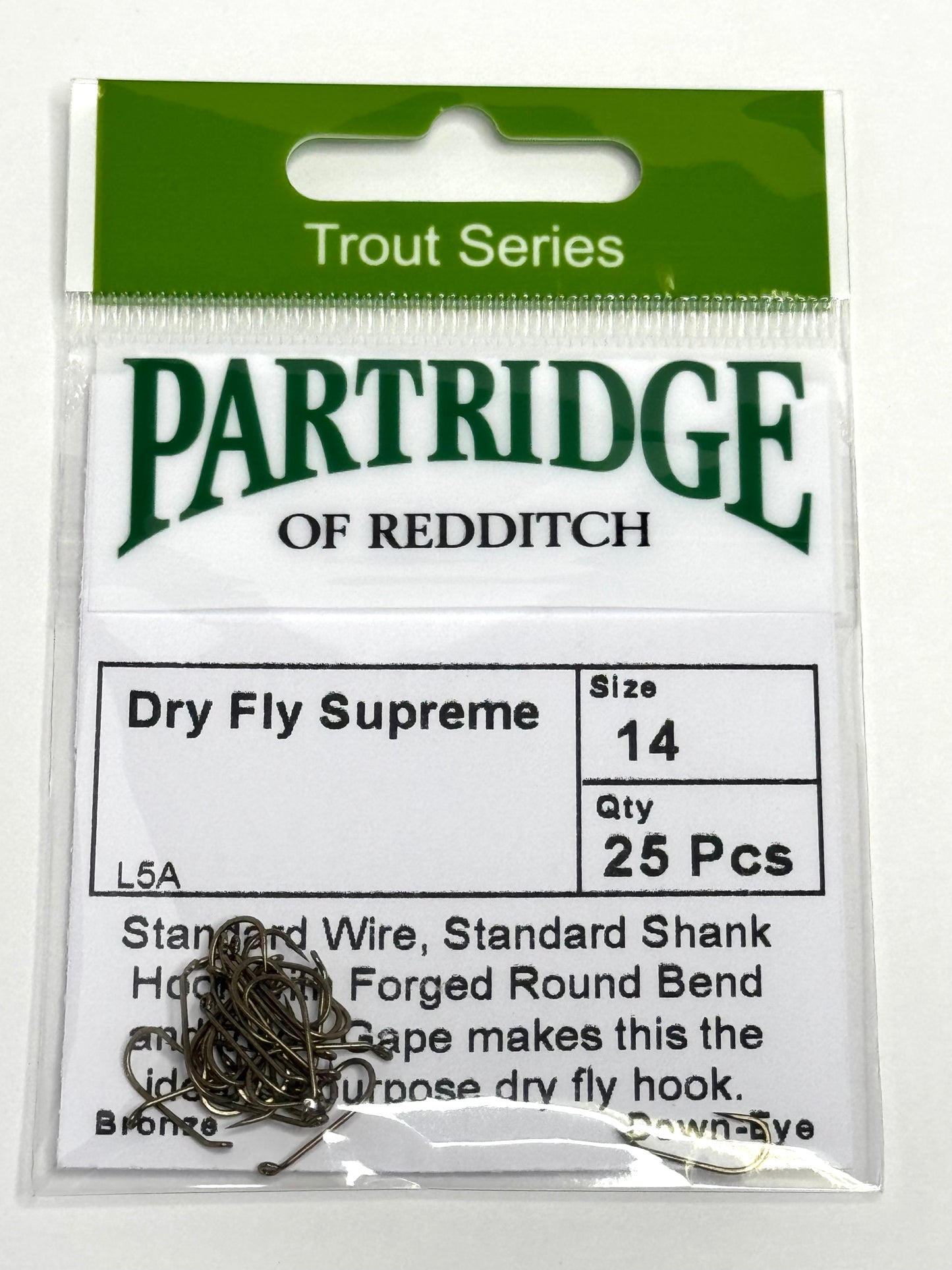 Partridge of Redditch Dry Fly Supreme