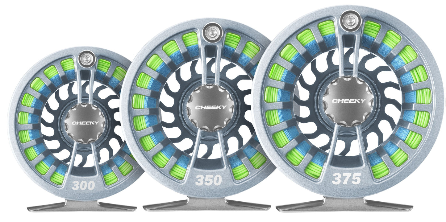 Cheeky PreLoad 2.0 300 Fly Reel, Lunar
