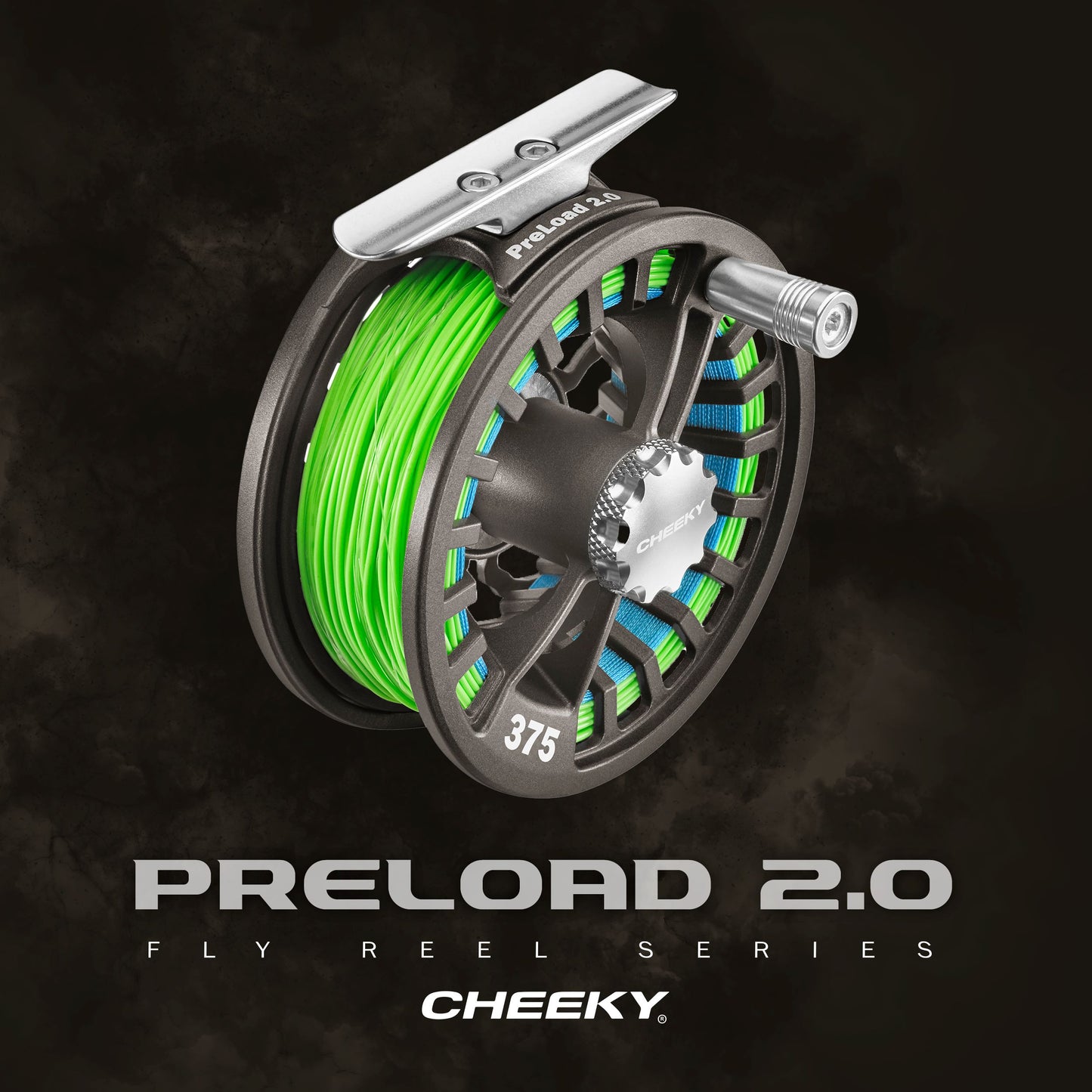 Cheeky PreLoad 2.0 300 Fly Reel, Moonstone
