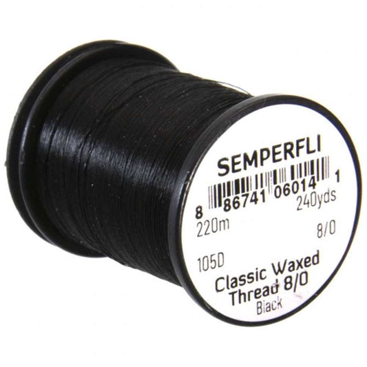 SEMPERFLI CLASSIC WAXED THREAD 8/0 240 YARDS