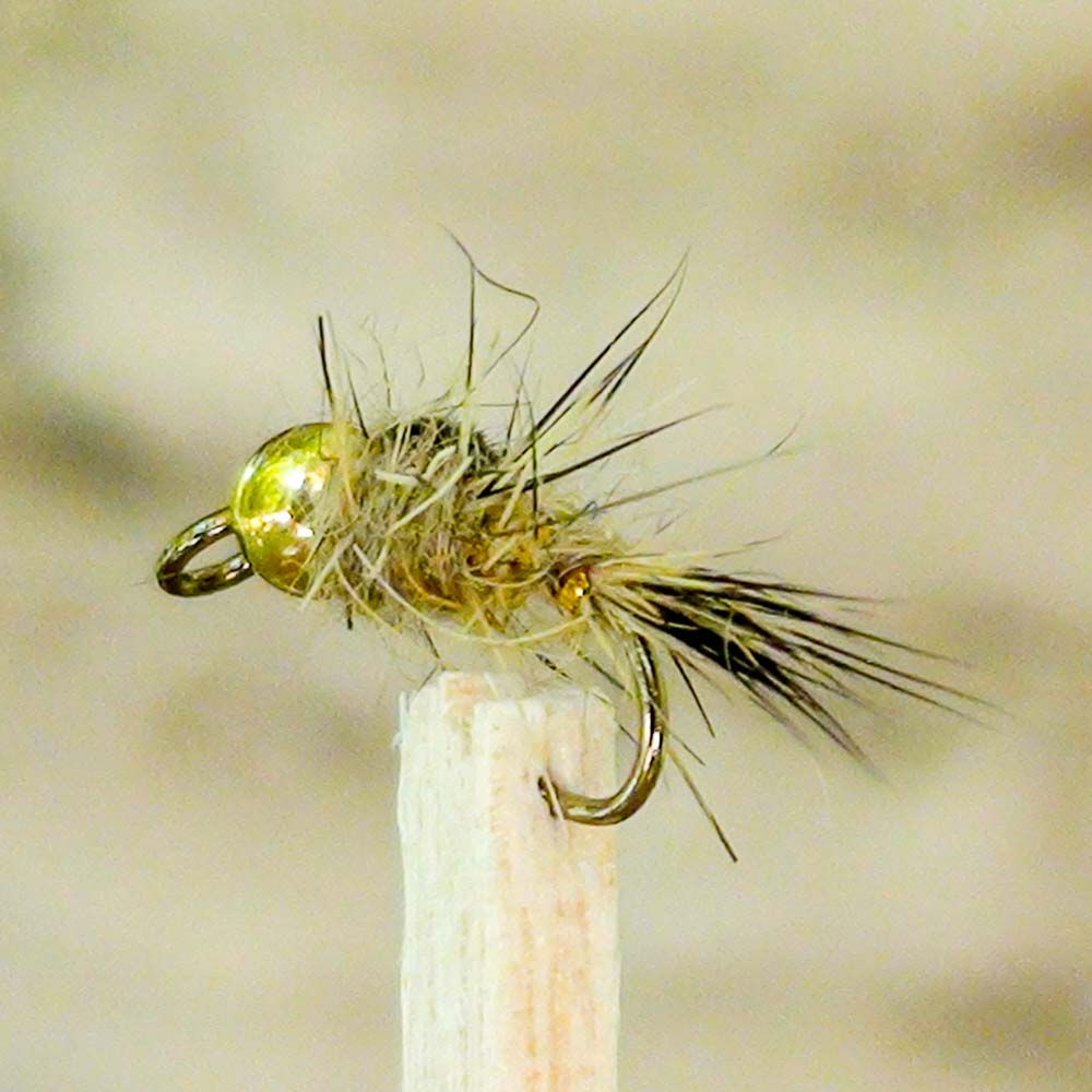 EZEEYEFLY HARE'S EAR BEAD HEAD