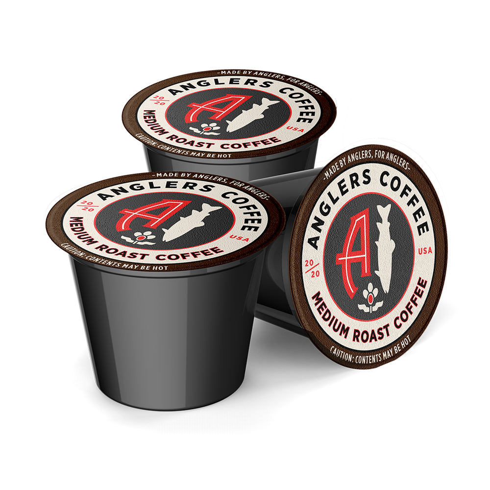 Angler's Coffee Single Serve Coffee Pods: Dark Roast