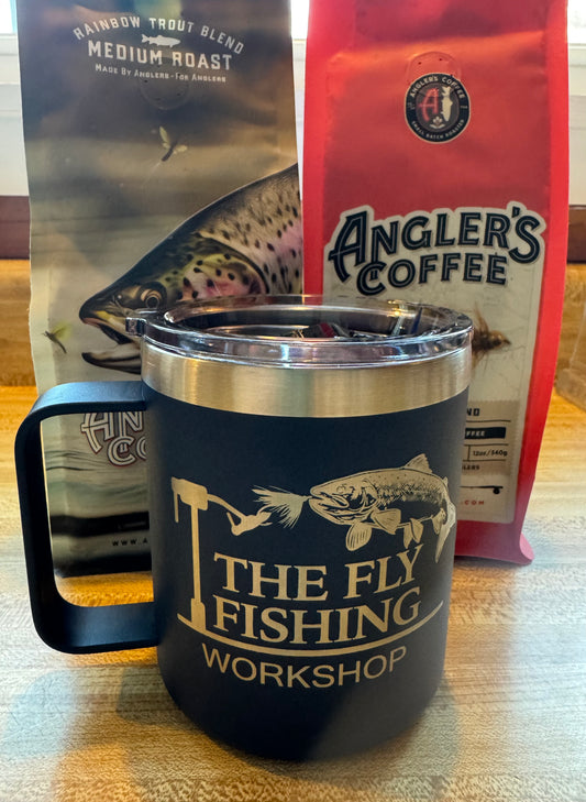 THE FLY FISHING WORKSHOP 14oz COFFEE MUGS