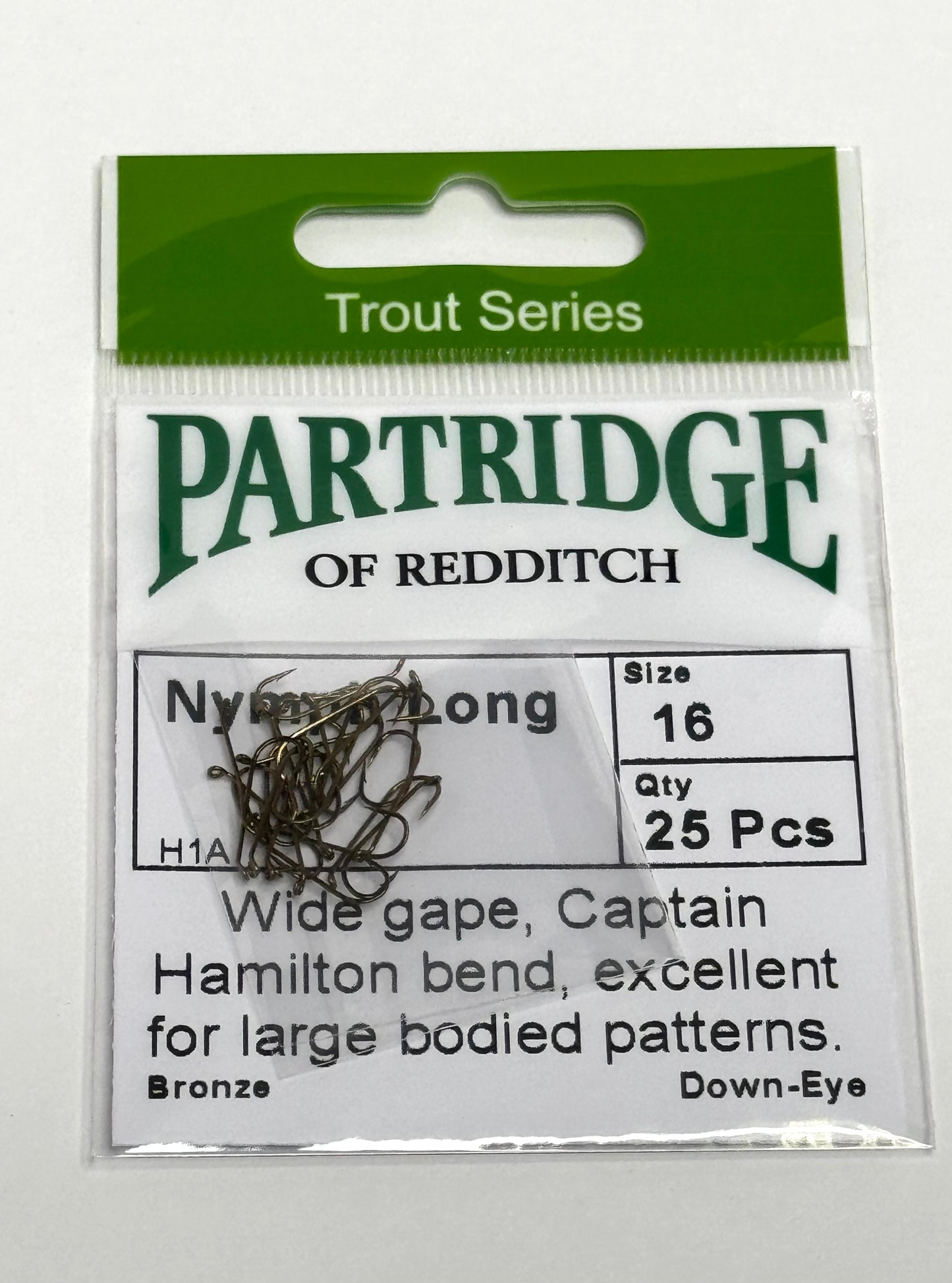 Partrige of Redditch Nymph Long H1A