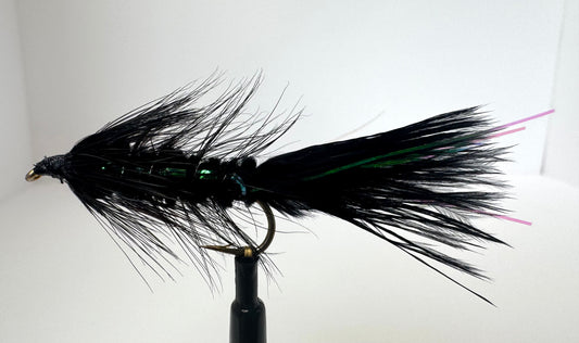 Woolly Bugger Black Weighted