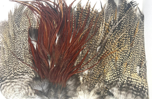 Sideling Hill Hackle Saddle Bundle