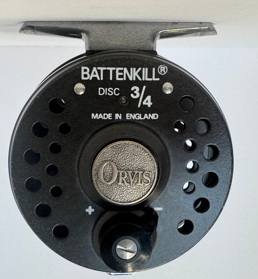 battenkill 3 4 made in england fly reel Orvis III Fishing With Case Baxter House River Outfitters The Battenkill disc fly reel Orvis - Battenkill Disc 3/4