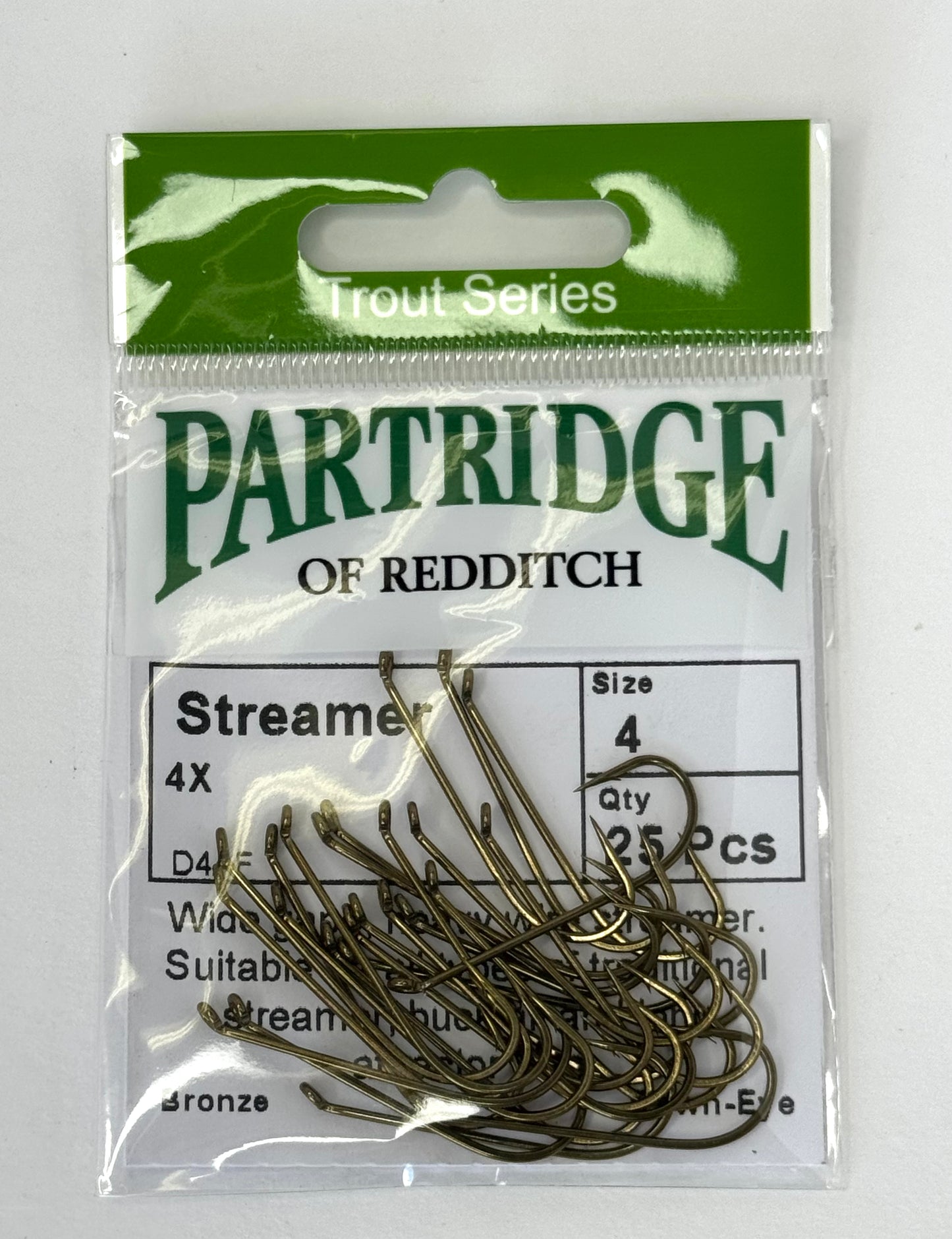 Partridge of Redditch Streamer 4x D4AF