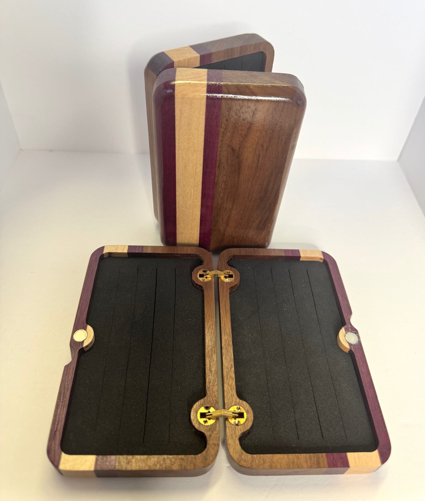 Heirloom Fly Box Triple Wood