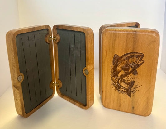 Heirloom Custom Wood Fly Box