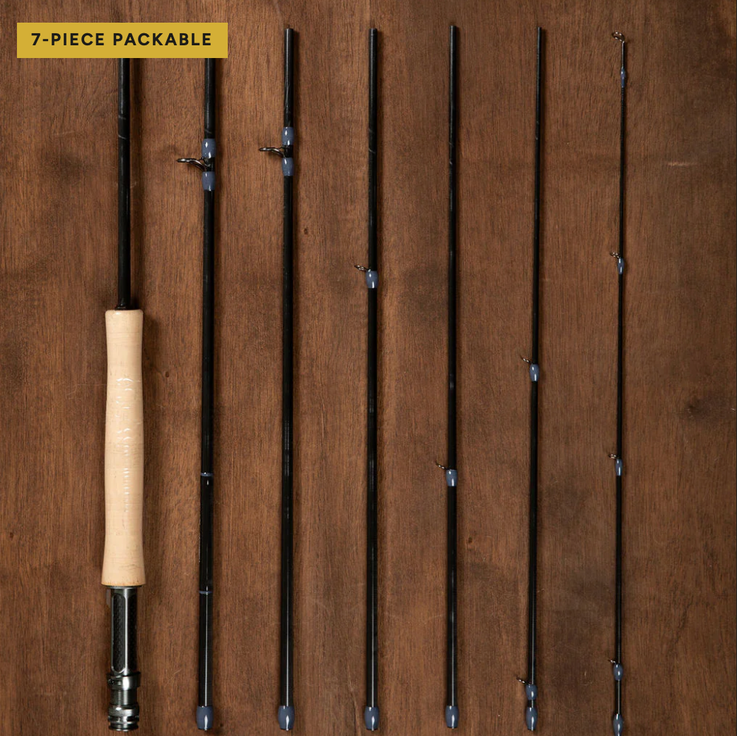 Maine Fly Company TUMBLEDOWN - 9' 5wt Packable 7 Piece with rod tube