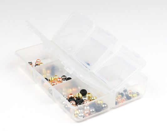 Hareline 150 Piece Brass Bead Standard Color Assortment