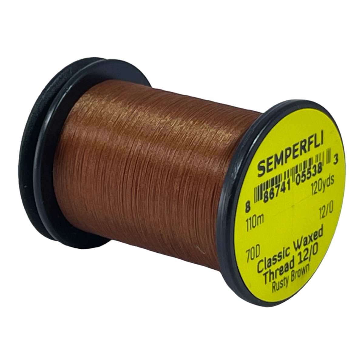 SEMPERFLI CLASSIC WAXED THREAD 12/0 110M (120 YARDS)