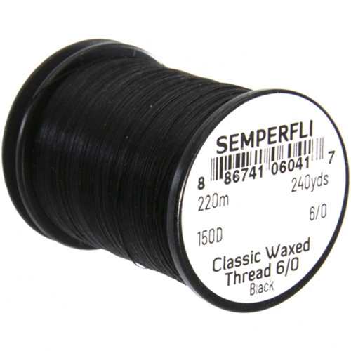 SEMPERFLI CLASSIC WAXED THREAD 6/0 240 YARDS