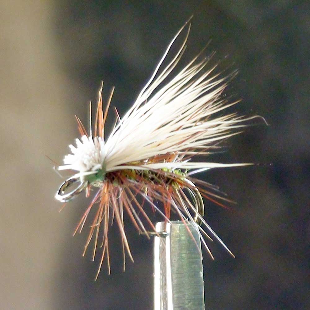 EZEYEFLY CADDIS ELK HAIR OLIVE