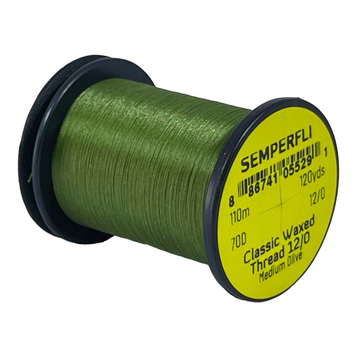 SEMPERFLI CLASSIC WAXED THREAD 12/0 110M (120 YARDS)