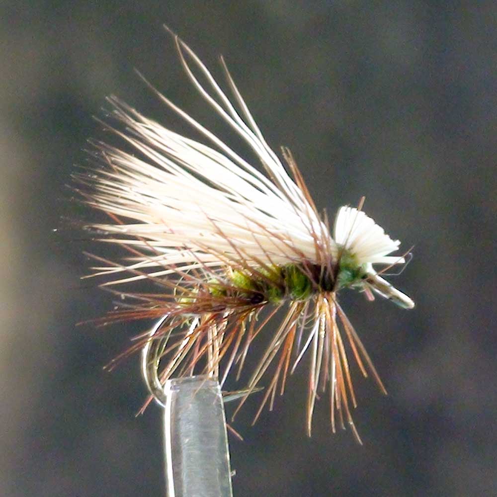 EZEYEFLY CADDIS ELK HAIR OLIVE
