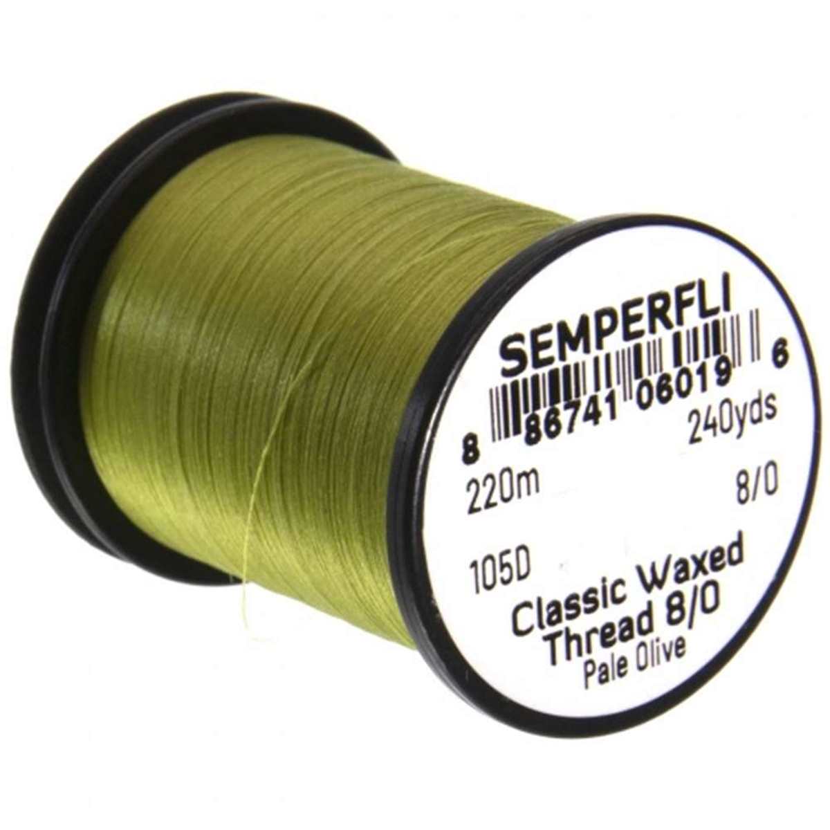 SEMPERFLI CLASSIC WAXED THREAD 8/0 240 YARDS
