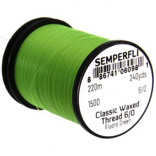 SEMPERFLI CLASSIC WAXED THREAD 6/0 240 YARDS